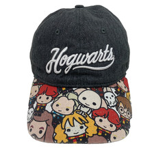 Harry Potter Hogwarts Chibi Hat Adjustable Back Strap Embroidered Baseball Cap