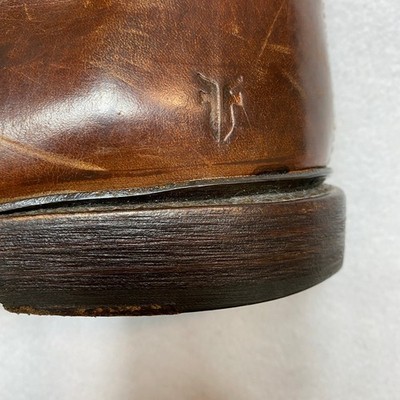 Frye Paul Chukka Boots Mens 8.5 D 87880 Brown Leather Lace 