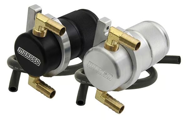 Moroso 85496 Air-Oil Separator Universal In Natural Aluminum
