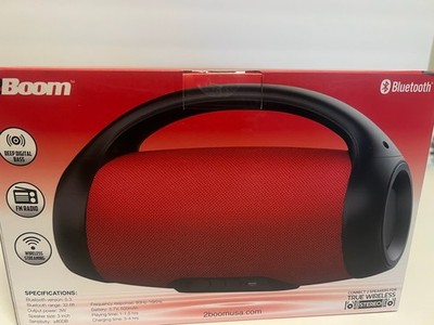 Red Booms Box Mini Jbl 2Boom Pulse Wave Portable Wireless Speaker