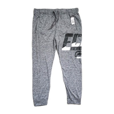 ECKO UNLTD Men's Jogger Pants Grey FlyKnit Sz 2XL with Drawstring NWT MSRP $64