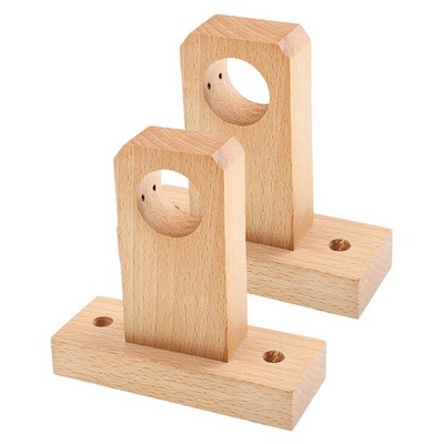 Robuste Wandhalterung Haken  Gardinenstange Halterungen Home Decor A P8U7