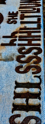 #ad 20 large Steel Letters Lot of 15 Are 4.25 and 5 Are 2 Inch $25.00