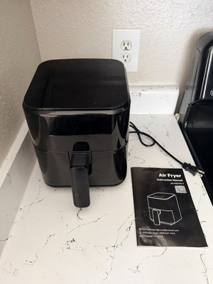 HealSmart Compact Air Fryer, 8-in-1 Digital Small AirFryer with 400°F