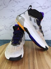 Nike Air Jordan 37 XXXVII Beyond Borders Mid Gray GS DD7421-060 Sz 6Y /Women 7.5