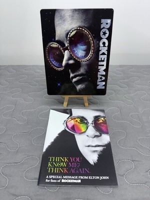 Rocketman 4k Ultra HD + Blu-Ray, Best Buy Steelbook W/ Booklet