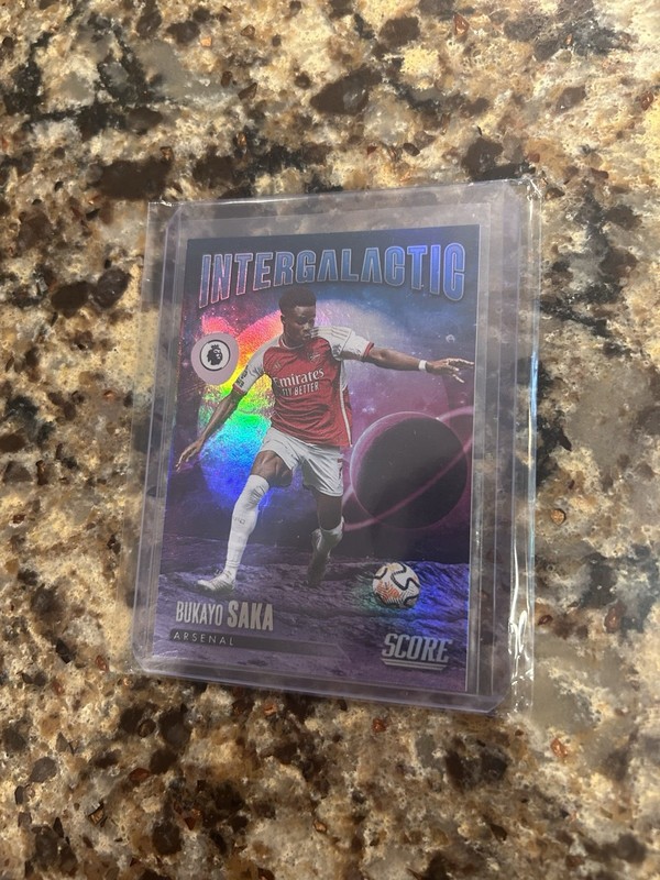 2023/24 Panini Score Intergalactic SSP Bukayo Saka Arsenal