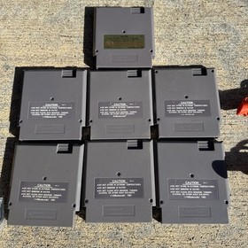 Original Nintendo NES System (2) Console, 5 Controllers , 7 Game Bundle