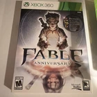 Fable Anniversary (Xbox 360, ) Backward Compatible Near Mint. Slip cover CIB