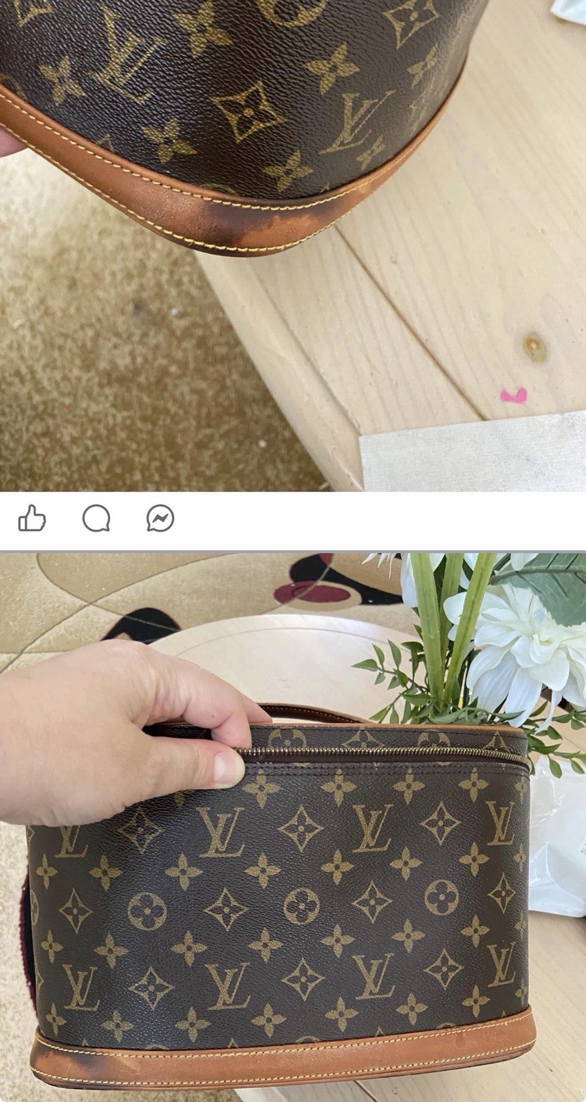 Louis Vuitton Authentic Vanity Case Monogram Canv… - image 5