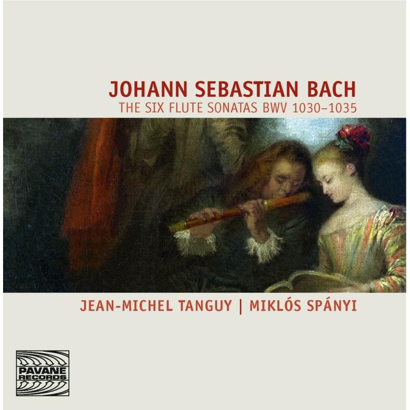 ADW7546 Jean-Michel Tanguy / Miklos Spanyi Bach: the Six Flute Sonatas Bwv 1030