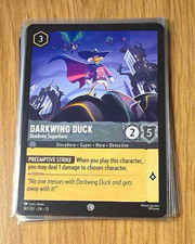 Disney Lorcana Darkwing Duck - Shadowy Superhero 187/207 Attack of the Vine