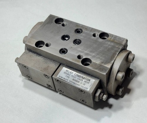 Nakakita NS689R-S-10 Relief Combination Double Pilot Check Valve