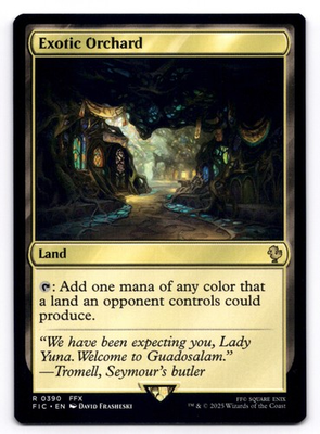 #ad Exotic Orchard NM Commander: Final Fantasy 0390 MTG Regular $1.81