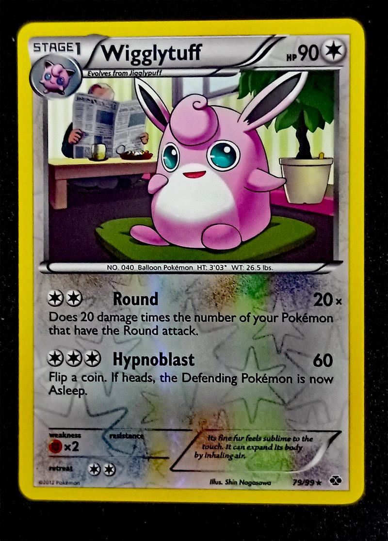 Wigglytuff 79/99 Reverse Holo Rare Next Destinies NM with Free eBay Shipping