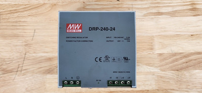 Mean Well DRP-240-24 Switching Regulator DC Supply 100-240VAC 24VDC 10A