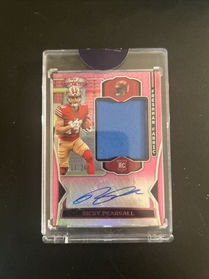 2024 Panini Certified - Ricky Pearsall #FMS-RPL Pink /260 (AU, MEM, RC) ERROR