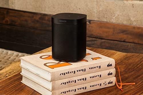 Sonos One (Gen 2) Voice Controlled Smart Speaker Black for sale
