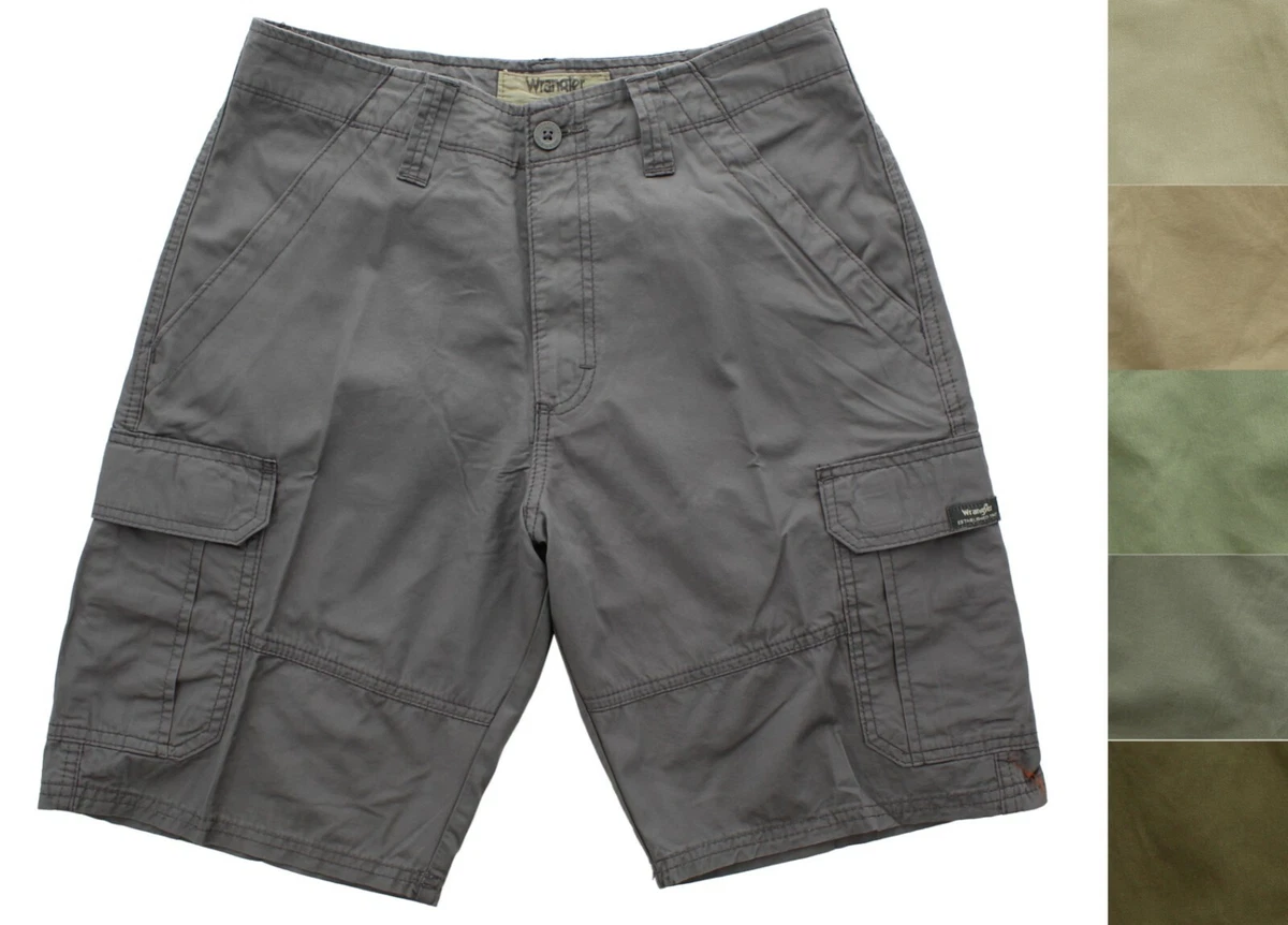 Wrangler Authentics Men s Outdoor Cargo Shorts 6 Pocket Lightweight Relaxed Fit