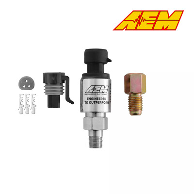 AEM 34.5 BAR 500 PSIG MAP/Oil/Fuel Pressure 1/8-27 NPT Sensor Kit 30-2130-500
