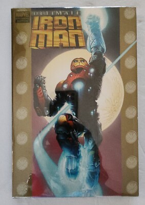 Marvel  Ultimate Iron Man VOLUME 1  SIGNED BY Orson ScottCard (2006)  Hc  Book 