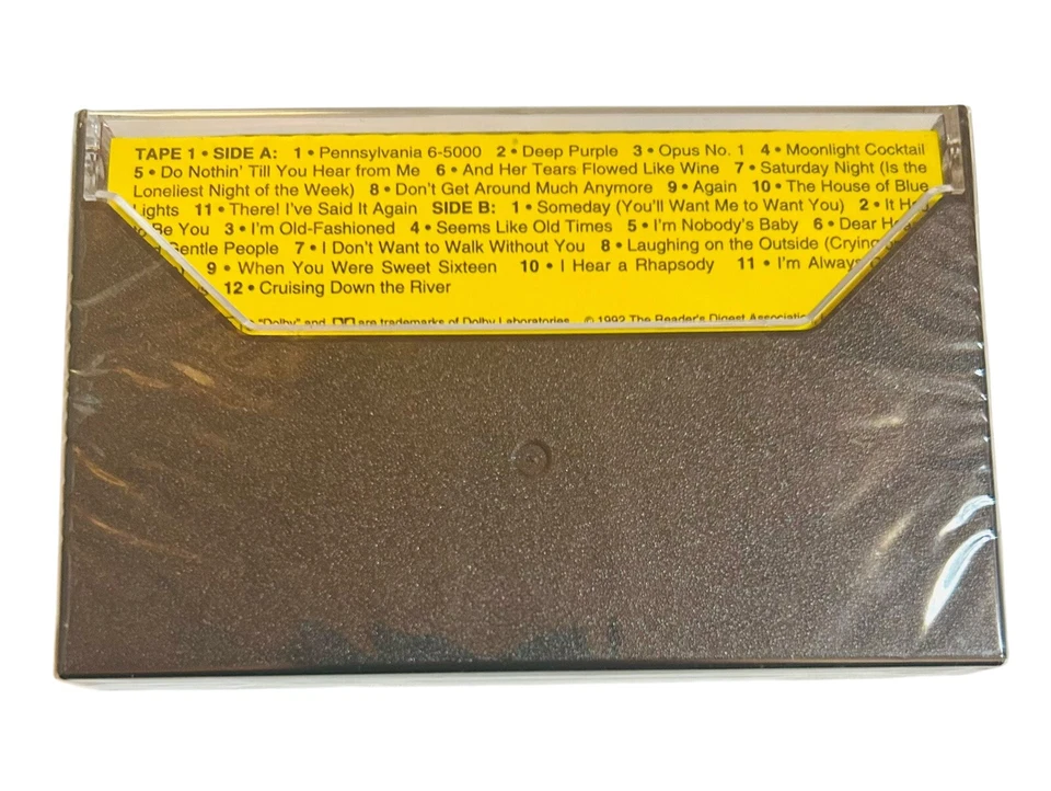 Readers Digest Golden Memories of the 40's-4 Cassette Tape Set Plus Booklet-NEW! - Image 3 of 4