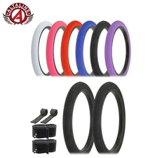 ALTALINE 18 x 1.95 PERFORMANCE Bicycle Tire STEALTH GRIP BMX/FREESTYLE 6PC SET.