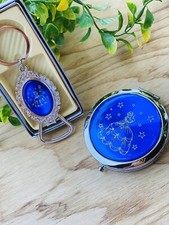 24pcs Quinceanera Favors Set Sweet 16, 12pcs Mirrors/12pcs Keychains Quinceanera