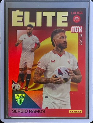 Sergio Ramos - 2023-24 Panini Megacracks Soccer - Elite - Red 