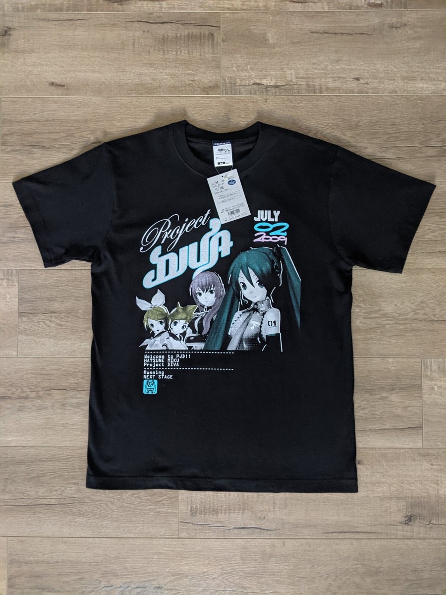 初音ミク Tシャツ SEGA feat. HATSUNEMIKU Project グッズ-Tシャツ】プロジェクトセカイ カラフルステージ！ feat