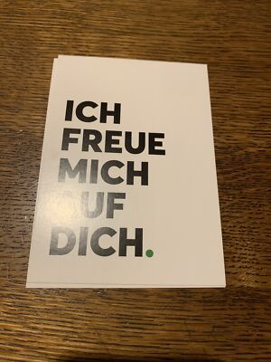 Postcard  I LOOK FORWARD TO SEEING YOU 