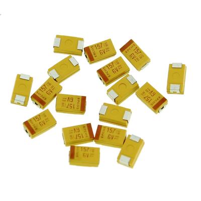 20 Condensatori Tantalio SMD 150µF 6,3V 125°C - Dimensione D, Modello B45196H1157K409 - Foto 7