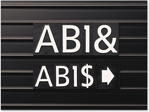 Characters for Magnetic Letter Boards, Helvetica Font, 1 Inch, 128 Characters... - Picture 2 of 3