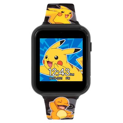 Pokemon Kids Smart Watch POK4231 Black