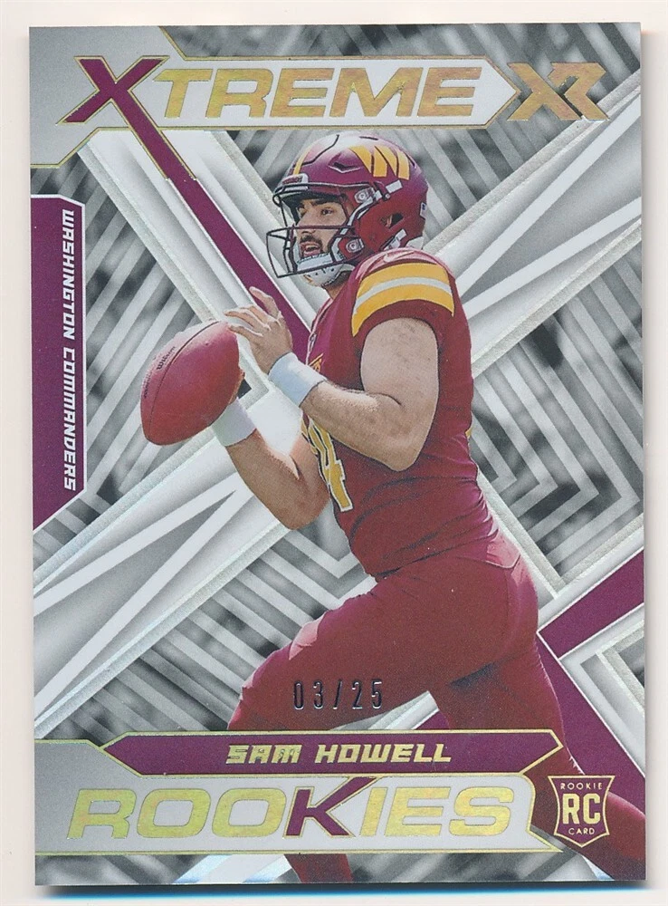 Sam Howell trading card