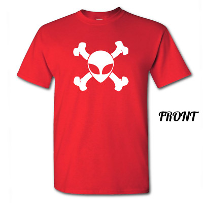 HOODHOOD ♥ Skull Alien Short Sleeve T-Shirt /追跡付 HOODHOOD ♥ Skull Alien Short Sleeve T-Shirt /追跡付 Skull