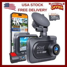 R2-4K DUAL Dash Cam Front and Rear, STARVIS 2 Sensor, FREE 128GB Card Include...