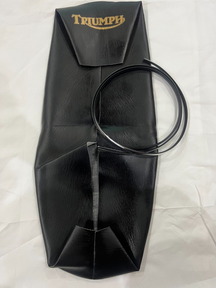 TRIUMPH SEAT COVER- Black T100/T120/T150 (1968-1970) » Classic Bike Spares