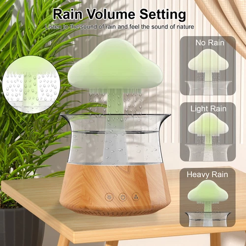 Rain Cloud Humidifier Water Drip Diffuser Aromatherapy Humidifier w/ 7 Colors US - Bild 11 von 44