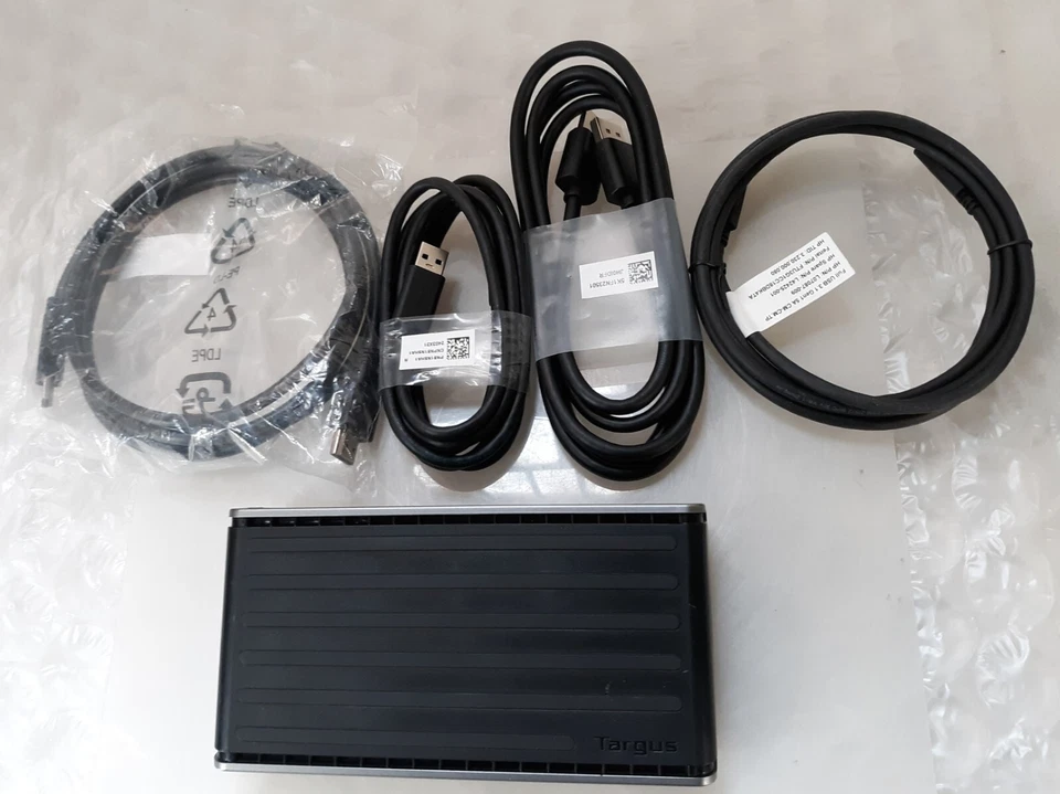 Targus Dock180 Dual Video 4K Docking Station NO AC w/ USB-C+ USB 3 + DP + HDMI - Image 2 of 3