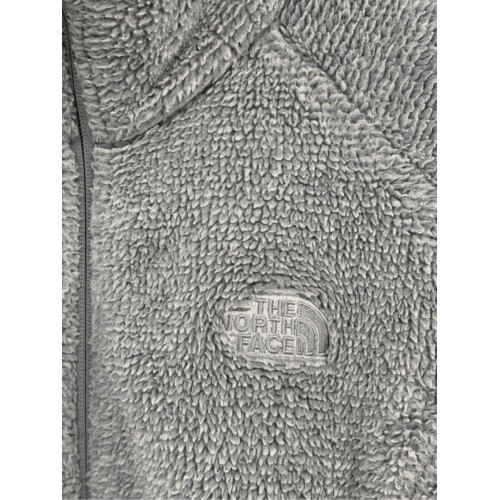 Chaqueta polar The North Face Osito para mujer talla pequeña gris cremallera completa - Imagen 3 de 15