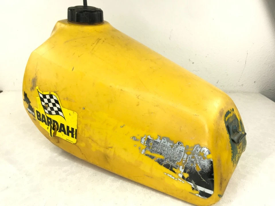 77 78 Yamaha YZ400 YZ250 OEM tanque de combustible de gasolina bote gasolina Foto 3 de 4