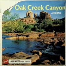 Oak Creek Canyon Sedona Arizona 3d View-Master 3 Reel Packet NEW SEALED