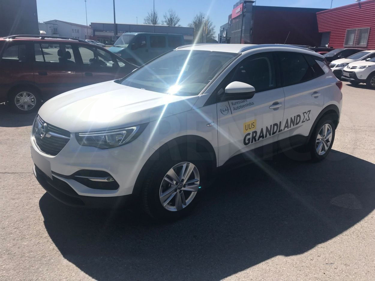 VAUXHALL GRANDLAND X 5doors SUV 2017up wind deflectors 4pieces HEKO