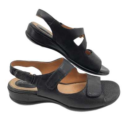 Clarks Black Leather Sandals | Breathable & Versatile Amazon.com | Clarks Women Merliah 2 Bali Black Combi Leather  main image 3