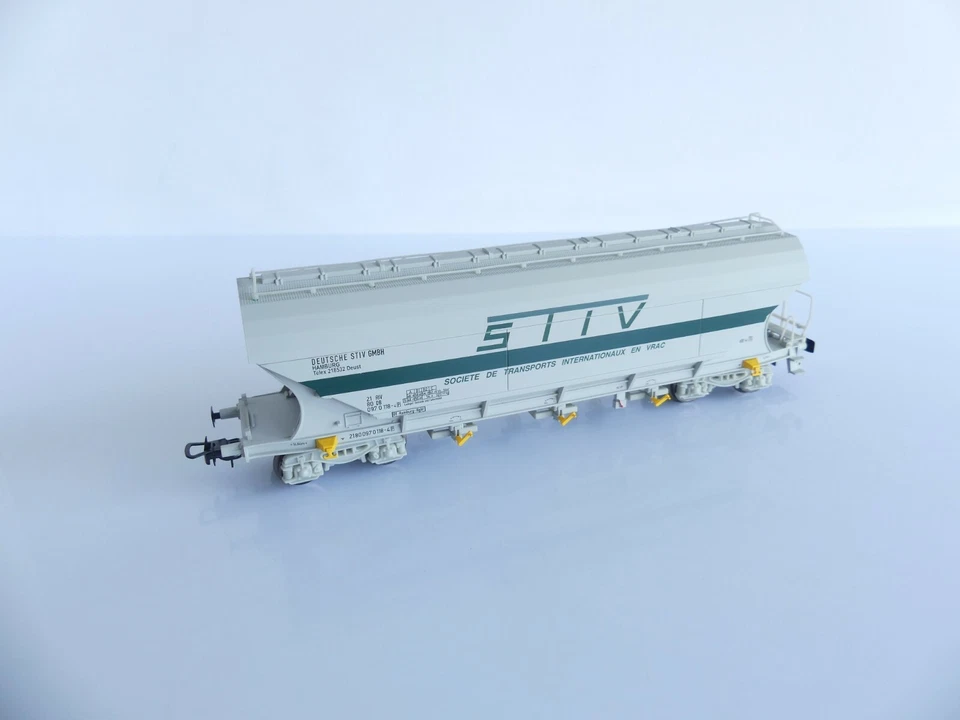 RIVAROSSI HR6472-1 WAGON TREMIE CEREALIER DB PAROIS PLANES STIV Ep IV - Photo 2/4