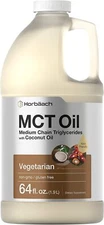 MCT Oil | 64 oz | Keto & Unflavored | Vegetarian | 100% Pure | by Horbaach