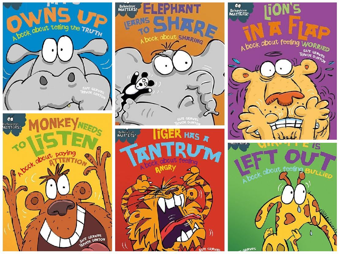 Sue Graves Behaviour Matters Series 6 Books Collection Set, Sue Graves, NewBooks