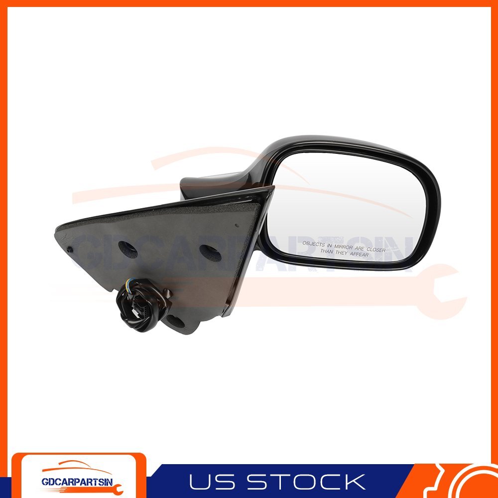 Right For 2001-2007 Dodge Caravan Black Smooth Housing Fold Side Mirror Power