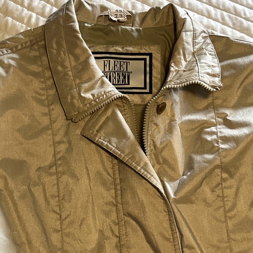 Vintage Fleet Street Trench Coat Women All Weather Feminine Career Office